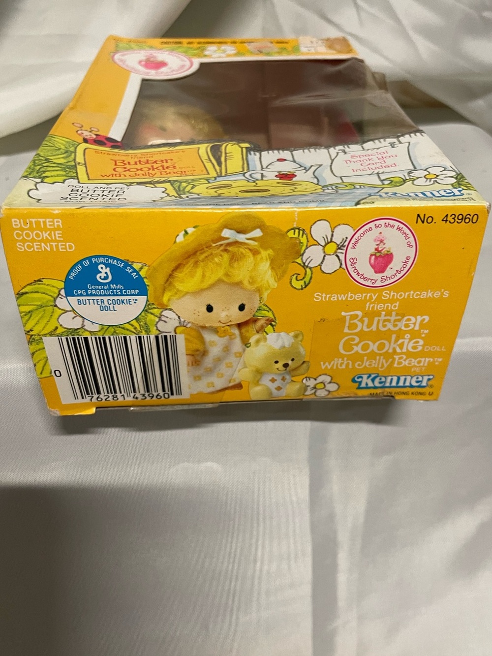 Vintage 1980’s Strawberry Shortcake Butter Cookie Doll & Bear Set- Yellow & Pink - Picture 3 of 7